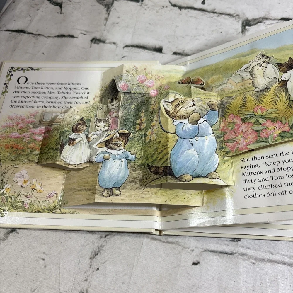 The Tale of Tom Kitten, A Pop-up Book Based on Beatrix Potter Art and Story 1994